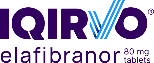 IQIRVO elafibranor 80 mg tablets logo